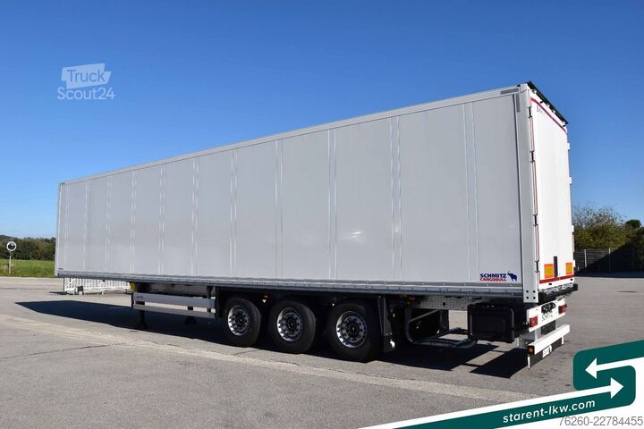 Semirimorchio furgonato SCHMITZ CARGOBULL Doppelstock Liftachse Zurrleisten LED MIETE