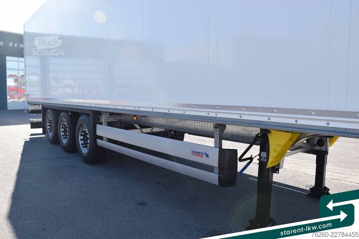 Semirimorchio furgonato SCHMITZ CARGOBULL Doppelstock Liftachse Zurrleisten LED MIETE