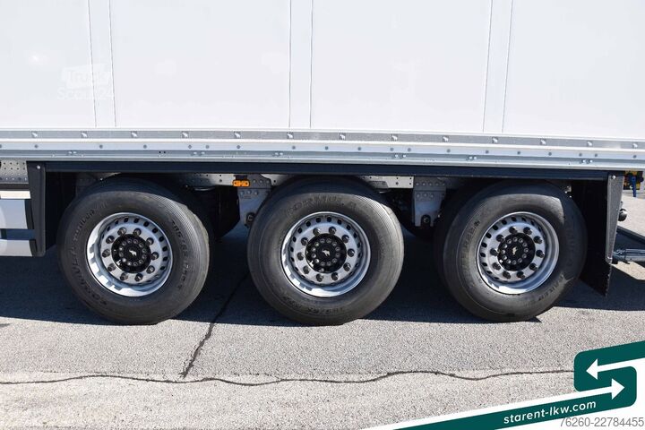 Semirimorchio furgonato SCHMITZ CARGOBULL Doppelstock Liftachse Zurrleisten LED MIETE