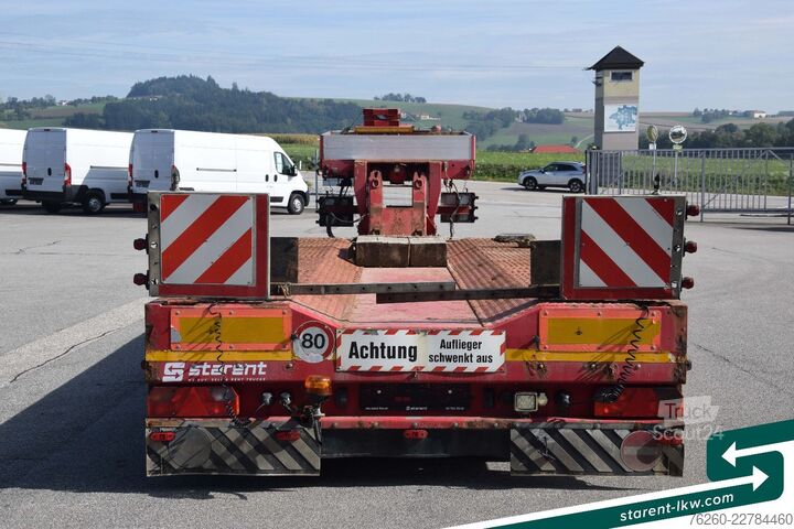 Naczepa niskopodwoziowa GOLDHOFER STZ VL4 46/80A, 4x Lenkachse, Abnehmbar