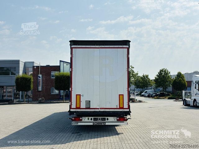 Semiremorcă deschisă cu prelată Schmitz Cargobull Curtainsider Mega Getränke