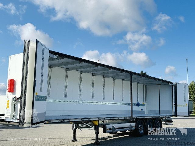 Semi-remorque fourgon Schmitz Cargobull Trockenfrachtkoffer Faltwand Doppelstock Faltwandt