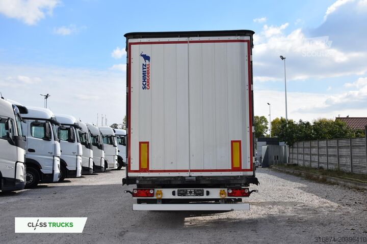 Brandalı açık yarı römork SCHMITZ CARGOBULL SCS24/L Varios