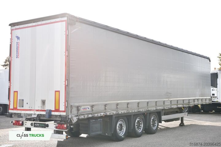 Brandalı açık yarı römork SCHMITZ CARGOBULL SCS24/L Varios