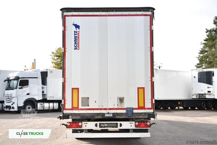 Brandalı açık yarı römork SCHMITZ CARGOBULL SCS24/L Varios