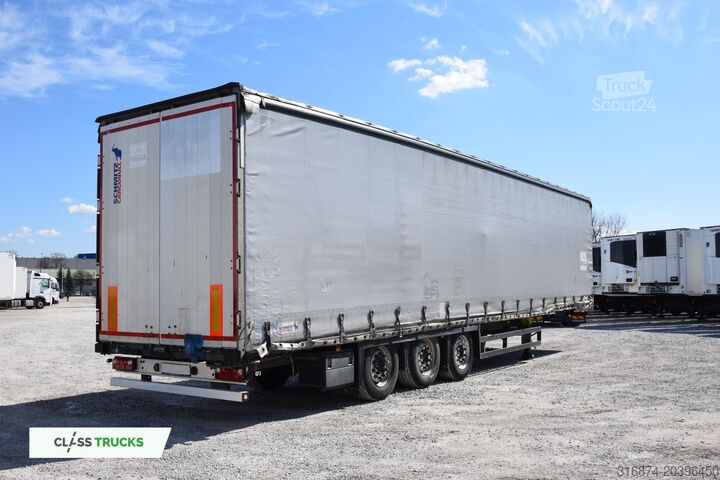 Brandalı açık yarı römork SCHMITZ CARGOBULL SCS24/L Varios