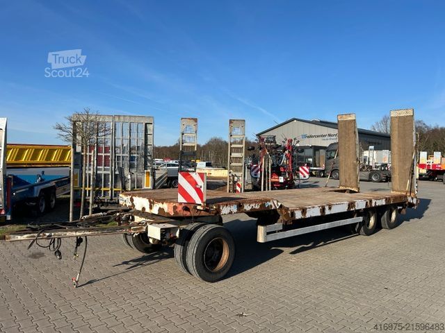 Low loader trailer LANGENDORF TUE 24/100-3 3-Achser Tieflader