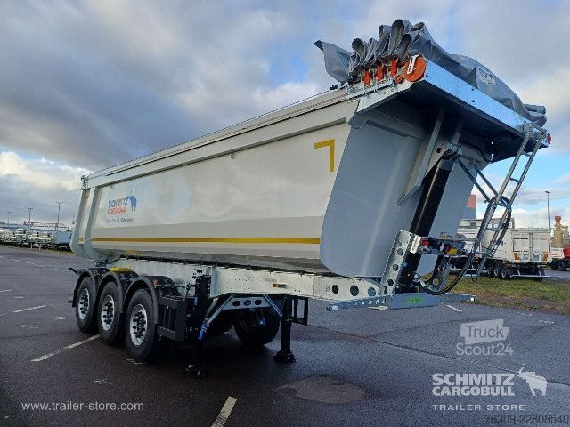 Tippsemi Schmitz Cargobull Kipper Stahlrundmulde 28m³