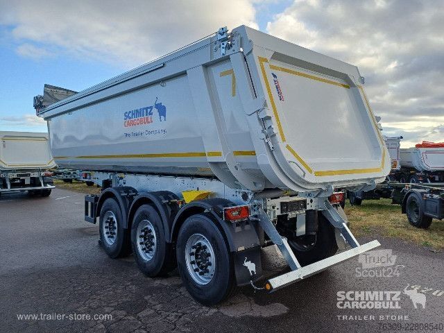 Tippsemi Schmitz Cargobull Kipper Stahlrundmulde 28m³