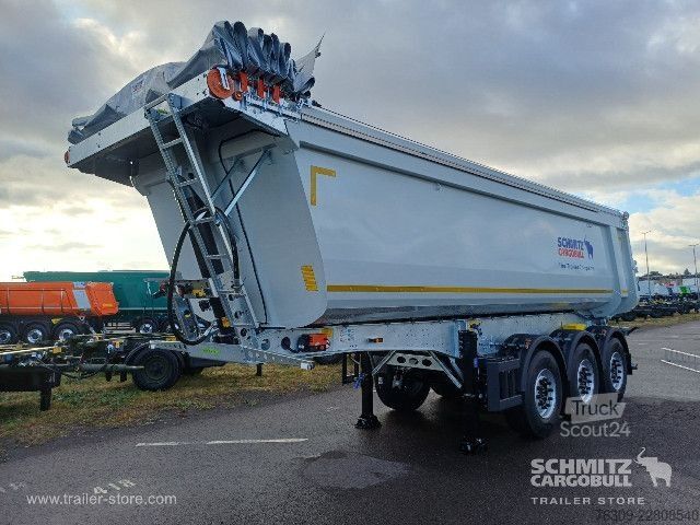 Tippsemi Schmitz Cargobull Kipper Stahlrundmulde 28m³