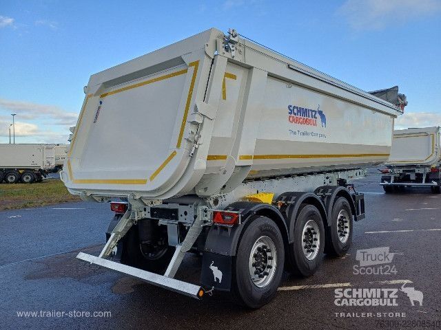 Tippsemi Schmitz Cargobull Kipper Stahlrundmulde 28m³