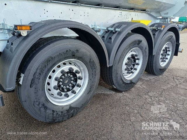Tippsemi Schmitz Cargobull Kipper Stahlrundmulde 28m³