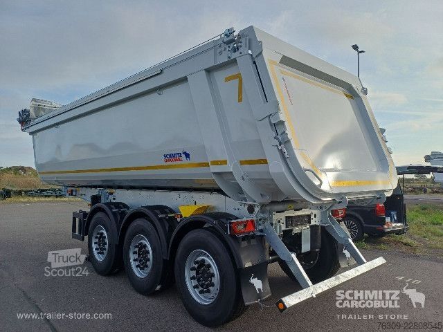 Tippsemi Schmitz Cargobull Kipper Stahlrundmulde 28m³