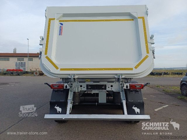 Tippsemi Schmitz Cargobull Kipper Stahlrundmulde 28m³