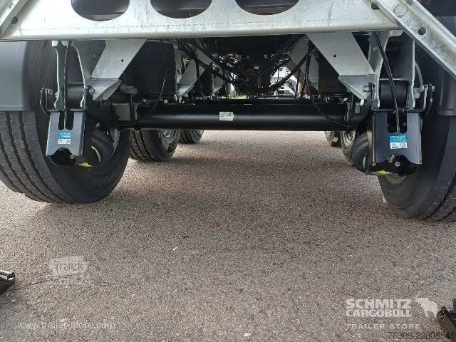 Tippsemi Schmitz Cargobull Kipper Stahlrundmulde 28m³