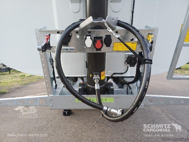 Tippsemi Schmitz Cargobull Kipper Stahlrundmulde 28m³