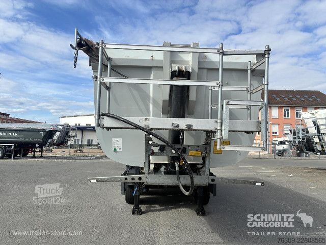 Tippsemi Schmitz Cargobull Kipper Stahlrundmulde Thermomulde 29m³