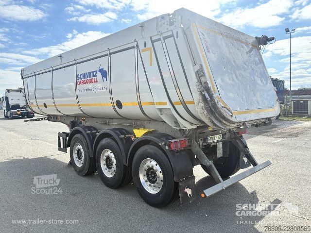 Tippsemi Schmitz Cargobull Kipper Stahlrundmulde Thermomulde 29m³