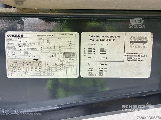 Tippsemi Carnehl Kipper Alukastenmulde 35m³