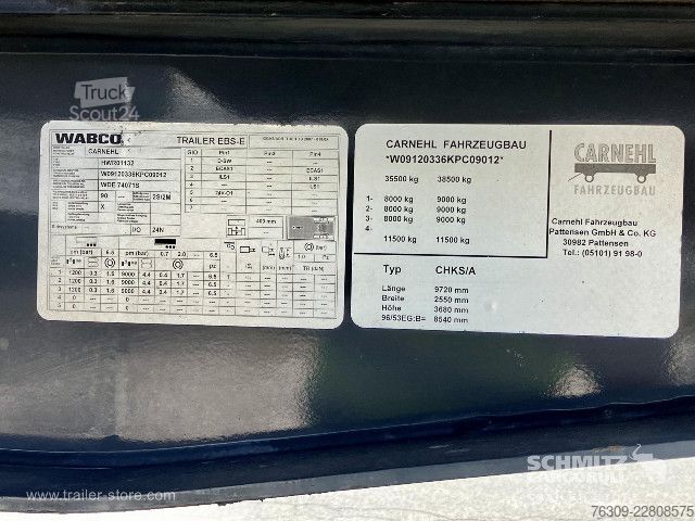 Naczepa wywrotka Carnehl Kipper Alukastenmulde 35m³