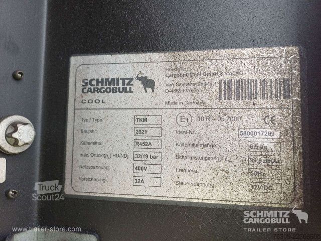 Šaldytuvas puspriekabė Schmitz Cargobull Tiefkühler Standard