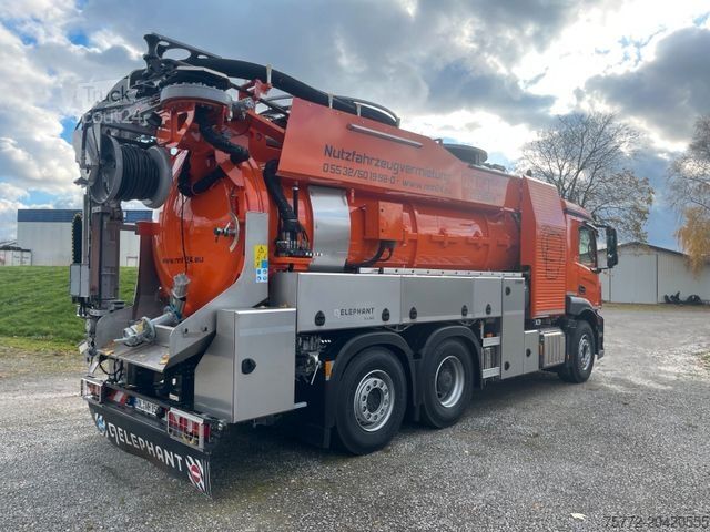 Vakuumtanktankvogn MERCEDES-BENZ Actros  2543 L - FFG 6X2 / elephant multi 11.003