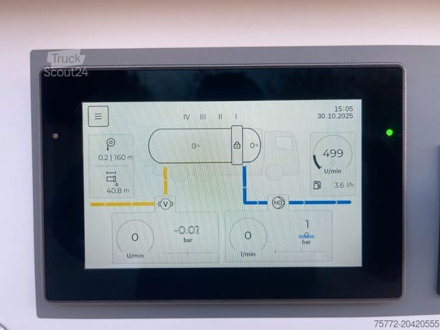 Vakuumtanktankvogn MERCEDES-BENZ Actros  2543 L - FFG 6X2 / elephant multi 11.003