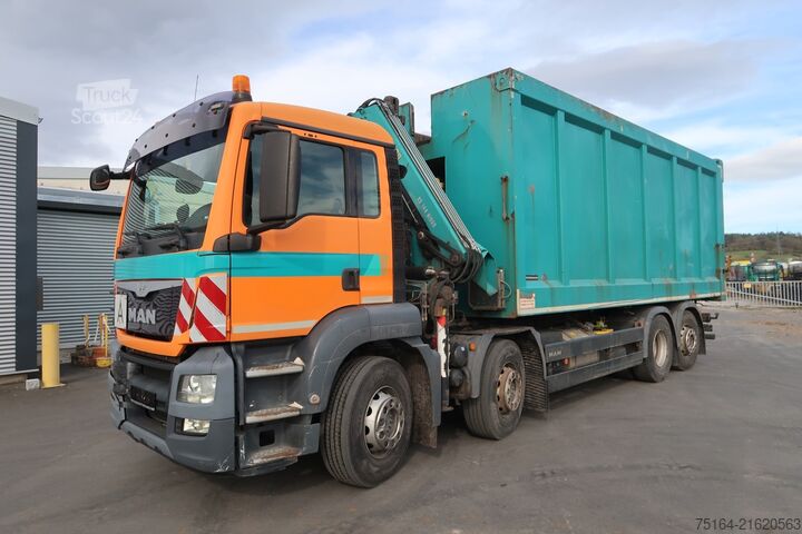 Sklápač MAN TGS 35.400 8x2 BL Nachlauflenkachse