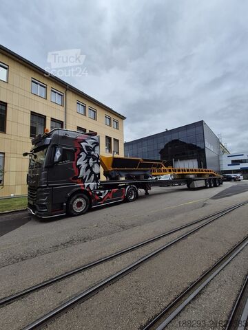 Oplegger met vlakke laadvloer Web Trailers 