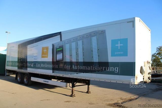 Semirimorchio furgonato KRONE SZ - Rolltor - Alu-Räder Nr.: 251