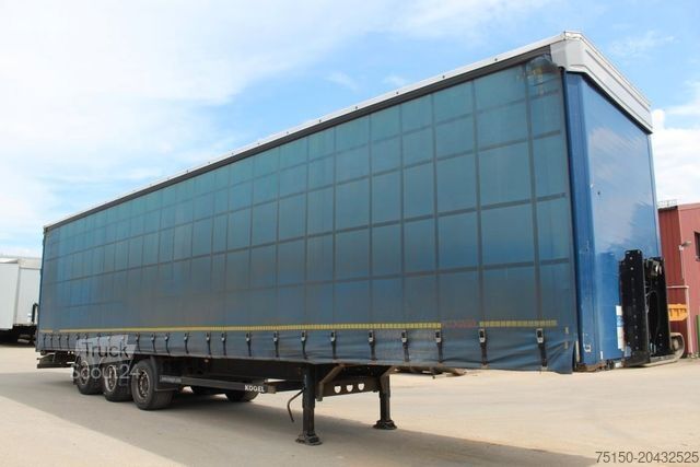 Open oplegger met zeil KÖGEL SN 24 - Tautliner MEGA - SAF - Nr.: 188