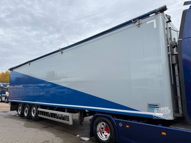 Ημιρυμουλκούμενο με κινούμενο δάπεδο KNAPEN K100 Schubboden/-Alu/Plane/Luft-Lift