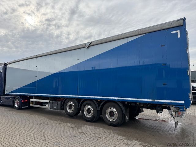 Ημιρυμουλκούμενο με κινούμενο δάπεδο KNAPEN K100 Schubboden/-Alu/Plane/Luft-Lift