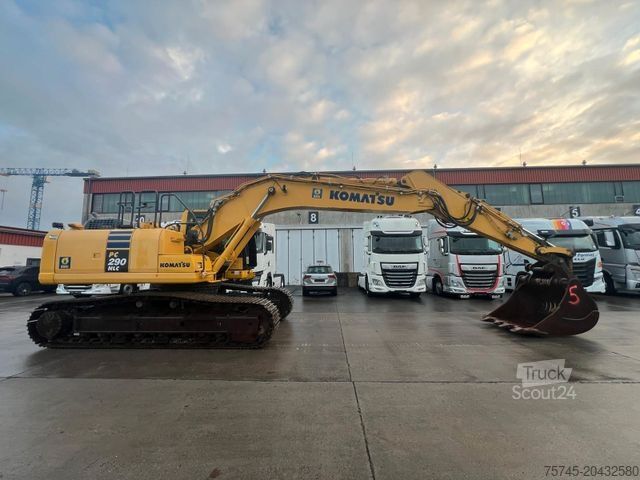 Excavadora de cadenas KOMATSU PC 290 NLC-10 * MONOBLOCK *