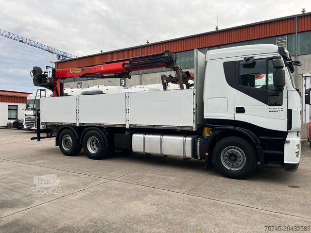 Γερανός τοποθετημένος σε φορτηγό IVECO STRALIS 460 E6*PALFINGER 14M*LENK-/LIFT *ACC*