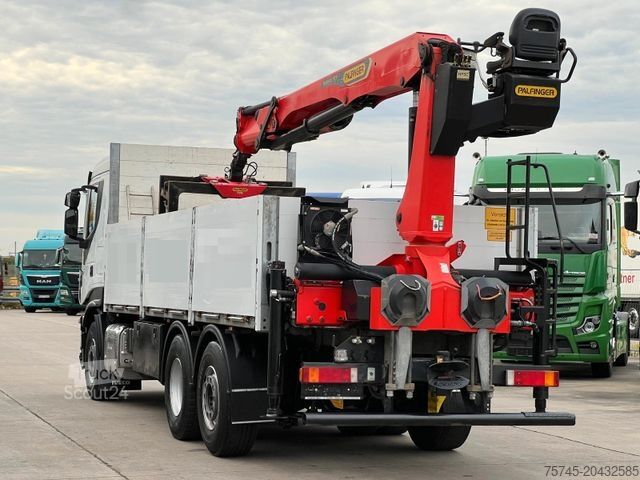 Γερανός τοποθετημένος σε φορτηγό IVECO STRALIS 460 E6*PALFINGER 14M*LENK-/LIFT *ACC*