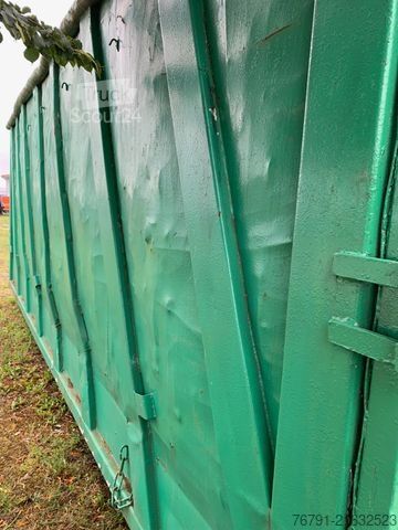 Roll-off tipper truck  Abrollcontainer_ Container_ Mulde_ Volumen 36 m³