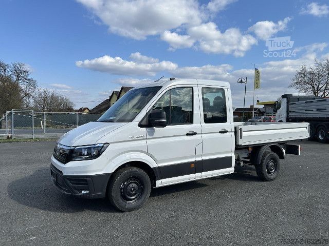 Panel van MAN TGE 3.180 4X2F DoKa Pritsche L3