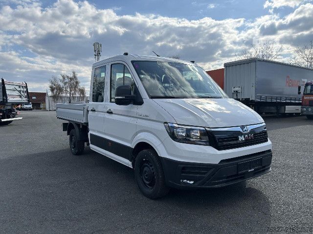 Panel van MAN TGE 3.180 4X2F DoKa Pritsche L3