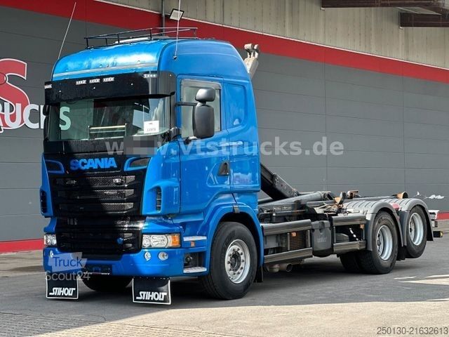 Haakarm vrachtwagen SCANIA R500 6x2 BL MEILLER RK20.65 Retarder Klima