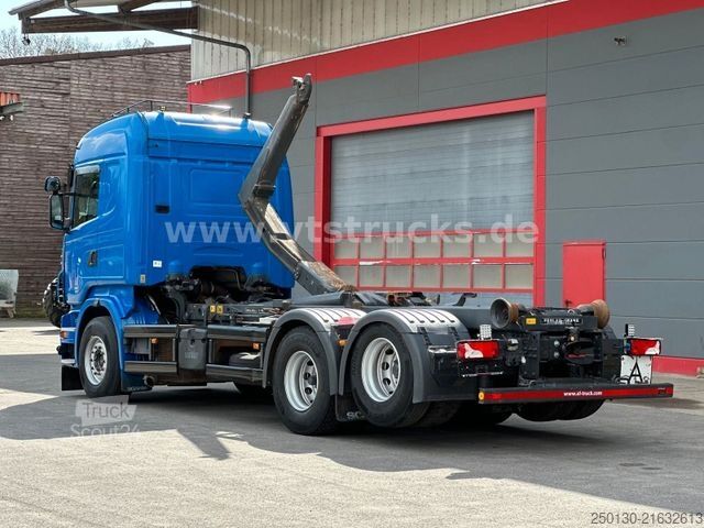 Haakarm vrachtwagen SCANIA R500 6x2 BL MEILLER RK20.65 Retarder Klima