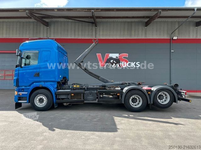 Haakarm vrachtwagen SCANIA R500 6x2 BL MEILLER RK20.65 Retarder Klima