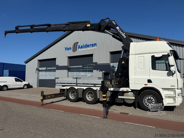 Standart-SZM DAF CF85-460 FAS 6x2 Trekker / Bakwagen, HMF Odin 6...