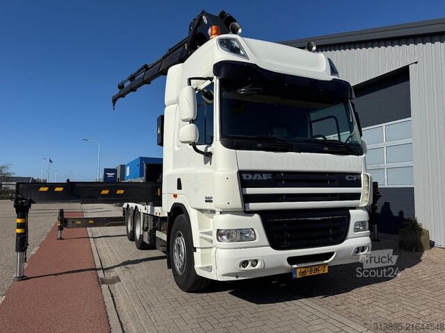 Standart-SZM DAF CF85-460 FAS 6x2 Trekker / Bakwagen, HMF Odin 6...