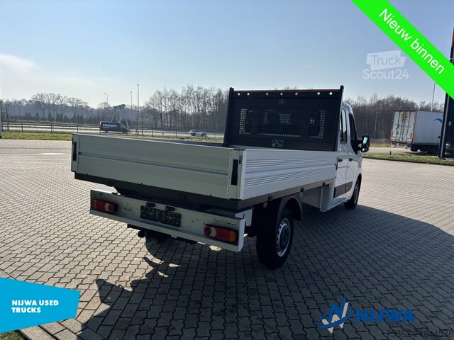 Platform van çift kabin Renault Master 145 DC + Open laadbak