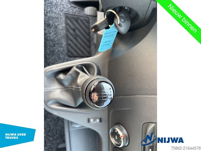 Platform van çift kabin Renault Master 145 DC + Open laadbak