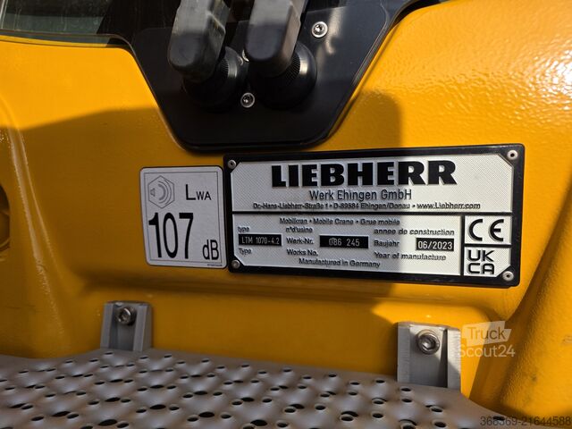 Mobilus kranas Liebherr LTM 1070-4.2 (2023 - 086 245)