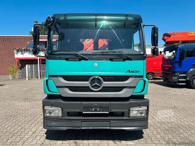 Háromirányú billenő teherautó MERCEDES-BENZ 1833 Axor  3Skipper + PK 12002 Kran 4x2
