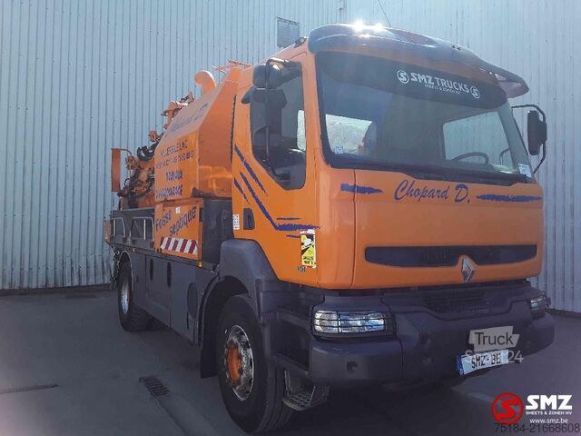 Vacuum truck Renault Kerax 340 fosse septique manualpomp