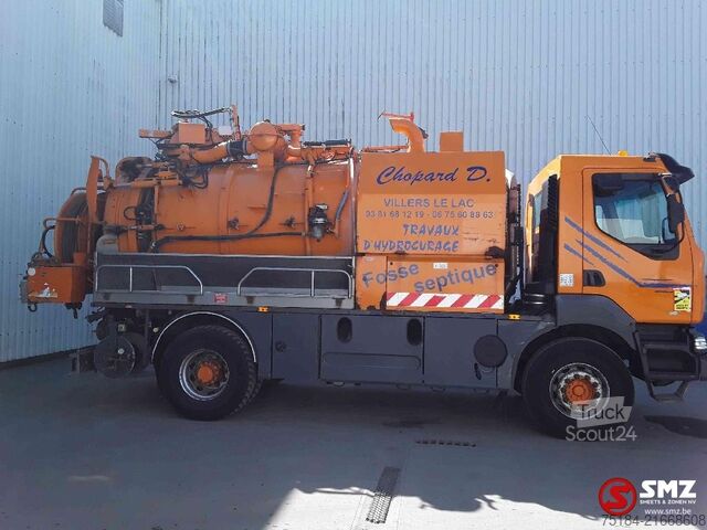 Vacuum truck Renault Kerax 340 fosse septique manualpomp